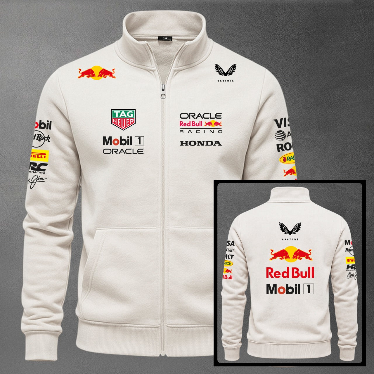 Buzo Cuello Alto F1 Redbull Estampado