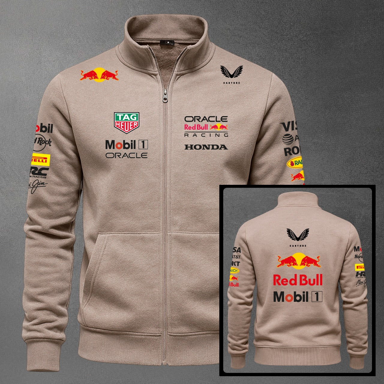 Buzo Cuello Alto F1 Redbull Estampado